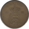 1958 Denmark 1 Krone Coin (KM# 837 Schn# 60)