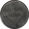 1944 Belgium 2 Francs Coin WWII Issue (KM# 133 Mor# 501 LA# BFM-121 Schn# 95)