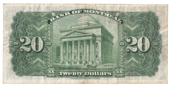 1935  Dollars The Bank of Montreal