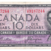 '1954  Dollar The Bank of Canada DEVIL''S FACE'