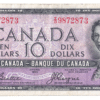 '1954  Dollar The Bank of Canada DEVIL''S FACE'