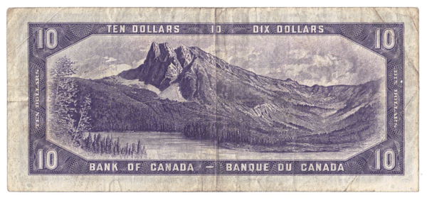 '1954  Dollars The Bank of Canada DEVIL''S FACE'