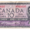 '1954  Dollars The Bank of Canada DEVIL''S FACE'
