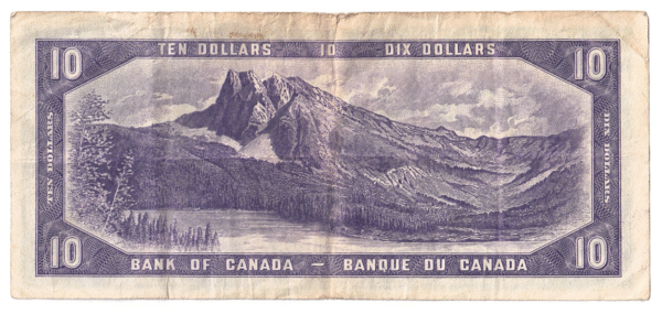 '1954  Dollars The Bank of Canada DEVIL''S FACE'