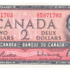 1954  Dollar Bank of Canada C/U Prefix