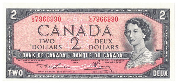 1954  Dollar Bank of Canada L/G Prefix