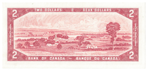 1954  Dollar Bank of Canada THREE DIGIT RADAR P/G Prefix