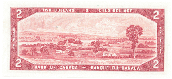 1954  Dollars Bank of Canada N/G Prefix