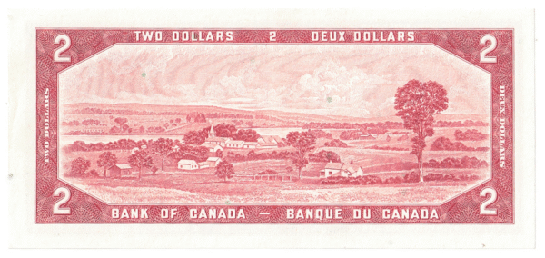1954  Dollars Bank of Canada U/G Prefix