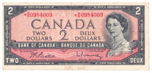 1954  Dollars The Bank of Canada *B/B REPLACEMENT