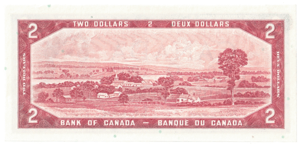 1954  Dollars The Bank of Canada E/U Prefix
