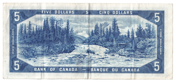 '1954  Dollar The Bank of Canada DEVIL''S FACE'