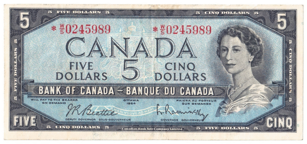 1954  Dollars The Bank of Canada * REPLACEMENT