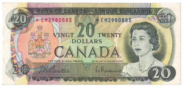 1969  Dollars The Bank of Canada *EM REPLACEMENT