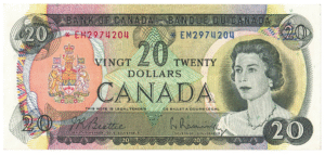 1969  Dollars The Bank of Canada *EM REPLACEMENT