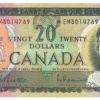 1969  Dollars The Bank of Canada *EM REPLACEMENT