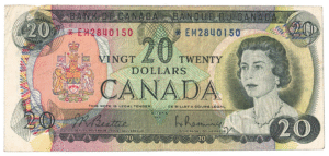1969  Dollars The Bank of Canada *EM REPLACEMENT