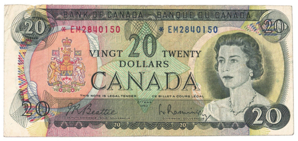 1969  Dollars The Bank of Canada *EM REPLACEMENT