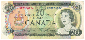 1969  Dollars The Bank of Canada *WF REPLACEMENT