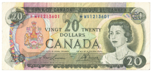 1969  Dollars The Bank of Canada *WV REPLACEMENT