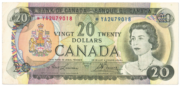 1969  Dollars The Bank of Canada *YA REPLACEMENT