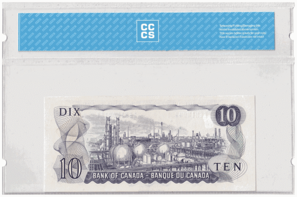 1971  Dollars The Bank of Canada CCCS Graded UNC-65