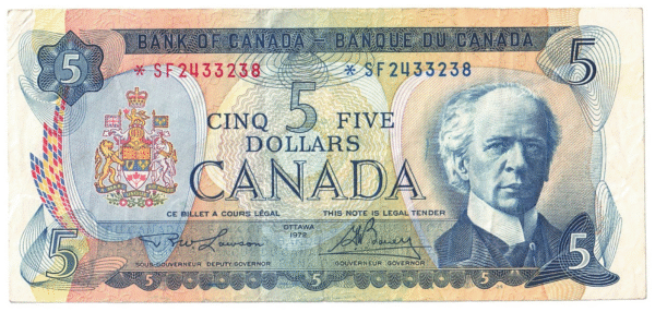1972  Dollars The Bank of Canada *SF REPLACEMENT