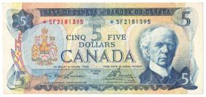 1972  Dollars The Bank of Canada *SF REPLACEMENT