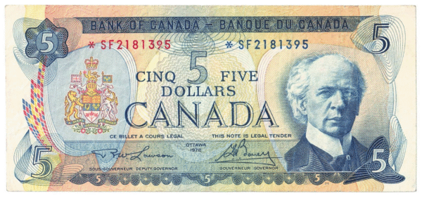 1972  Dollars The Bank of Canada *SF REPLACEMENT