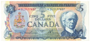 1972  Dollars The Bank of Canada *SL REPLACEMENT