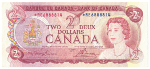 1974  Dollars The Bank of Canada *RE REPLACEMENT