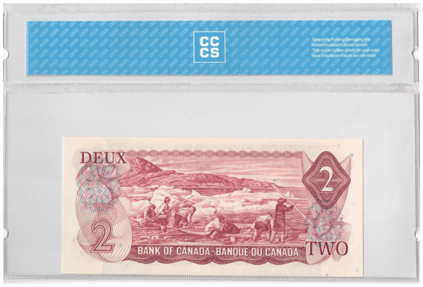 1974  Dollars The Bank of Canada TWO DIGIT RADAR CCCS Graded UNC-65