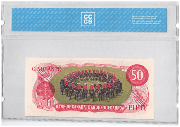1975  Dollars The Bank of Canada CCCS Graded UNC-64