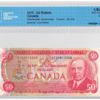 1975  Dollars The Bank of Canada CCCS Graded UNC-65