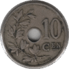 Belgium 1905 10 Centimes Coin Dutch Text (KM# 53 Schn# 12)