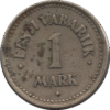 Estonia 1924 1 Mark Coin (KM# 1a)