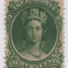 1860 SC#11 Nova Scotia Queen Victoria 8 1/2 Cent Stamp VF Mint Hinged