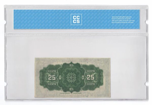 1923 25 Cents The Dominion of Canada Banknote CCCS VF-30