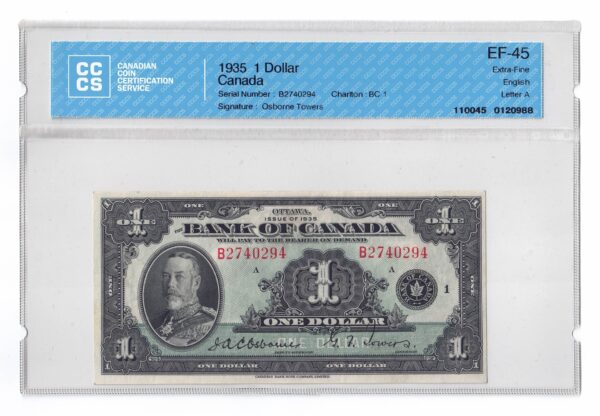 1935 Bank of Canada width=