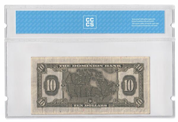 1938  Dollars The Dominion of Canada Banknote CCCS Graded VF-20