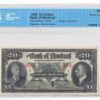 1938  Dollars The Bank of Montreal Banknote CCCS Graded AU-58