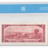 1954  Dollars Modified Portrait The Bank of Canada Test Note CCCS Graded EF-40