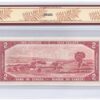 1954  Dollars The Bank of Canada Modified Portrait REPLACEMENT Banknote BCS Graded UNC-62