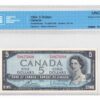 1954  Dollars Modified Portrait Banknote CCCS Graded UNC-64