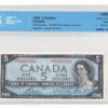 1954  Dollars Modified Portrait REPLACEMENT Banknote CCCS Graded UNC-63