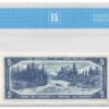 1954  Dollars Modified Portrait The Bank of Canada REPLACEMENT NOTE/BELOW 0360000 Banknote CCCS Graded UNC-63