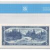 1954  Dollars Modified Portrait The Bank of Canada REPLACEMENT NOTE/BELOW 0360000 Banknote CCCS Graded UNC-63
