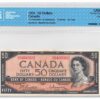 1954 50 Dollars Bank of Canada CCCS Graded UNC-63