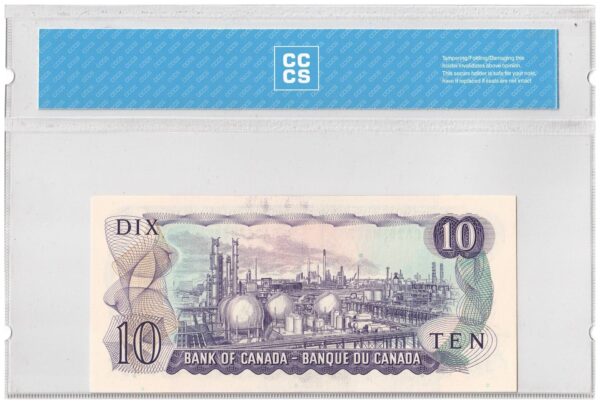 1971  Dollars The Bank of Canada REPLACEMENT CCCS Graded UNC-65