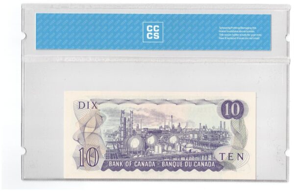 1971 10 Dollars Bank of Canada CCCS Graded UNC-64